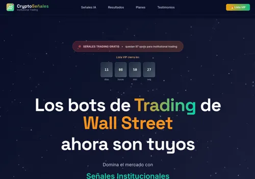 Crypto Señales es una pagina web desarrollada en Astro JS e inteligencia artificial para trading de criptomonedas